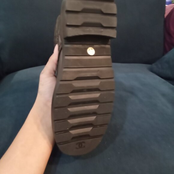 Chanel combat boots size 7 - Picture 4 of 5